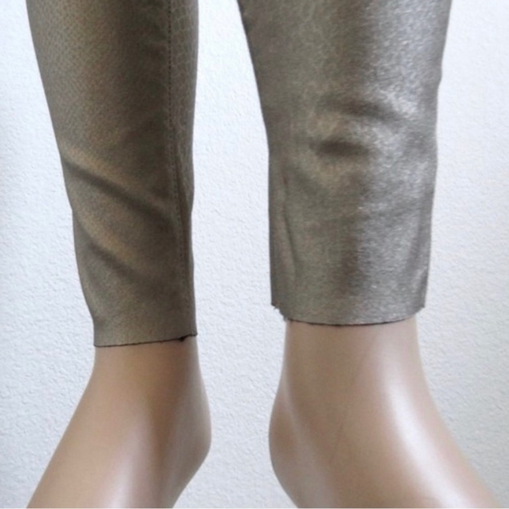 KUT from the KLOTH Jeans Fab AB Ankle Skinny Metallic Bronze Plus Size 18 NWT - Picture 4 of 4